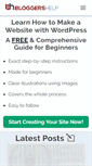 Mobile Screenshot of bloggershelp.com